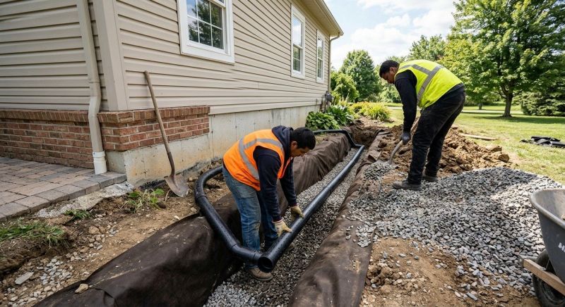 French Drain Flushing Service